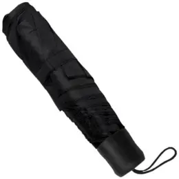 3 Fold Umbrella Black Closed